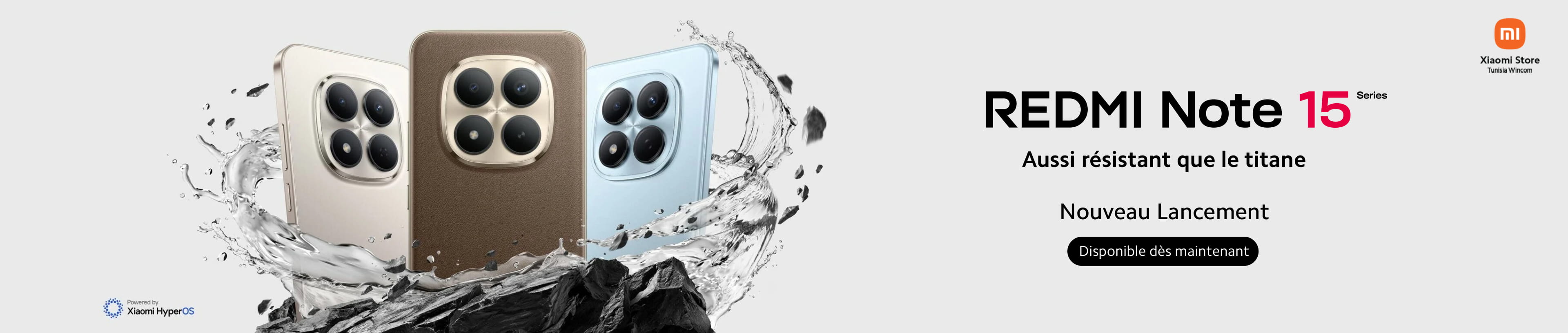 lancement serie redmi note 15